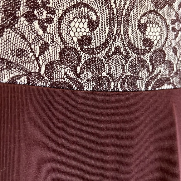 Dorthy Perkins Burgundy Dress. Size S US - Picture 4 of 7